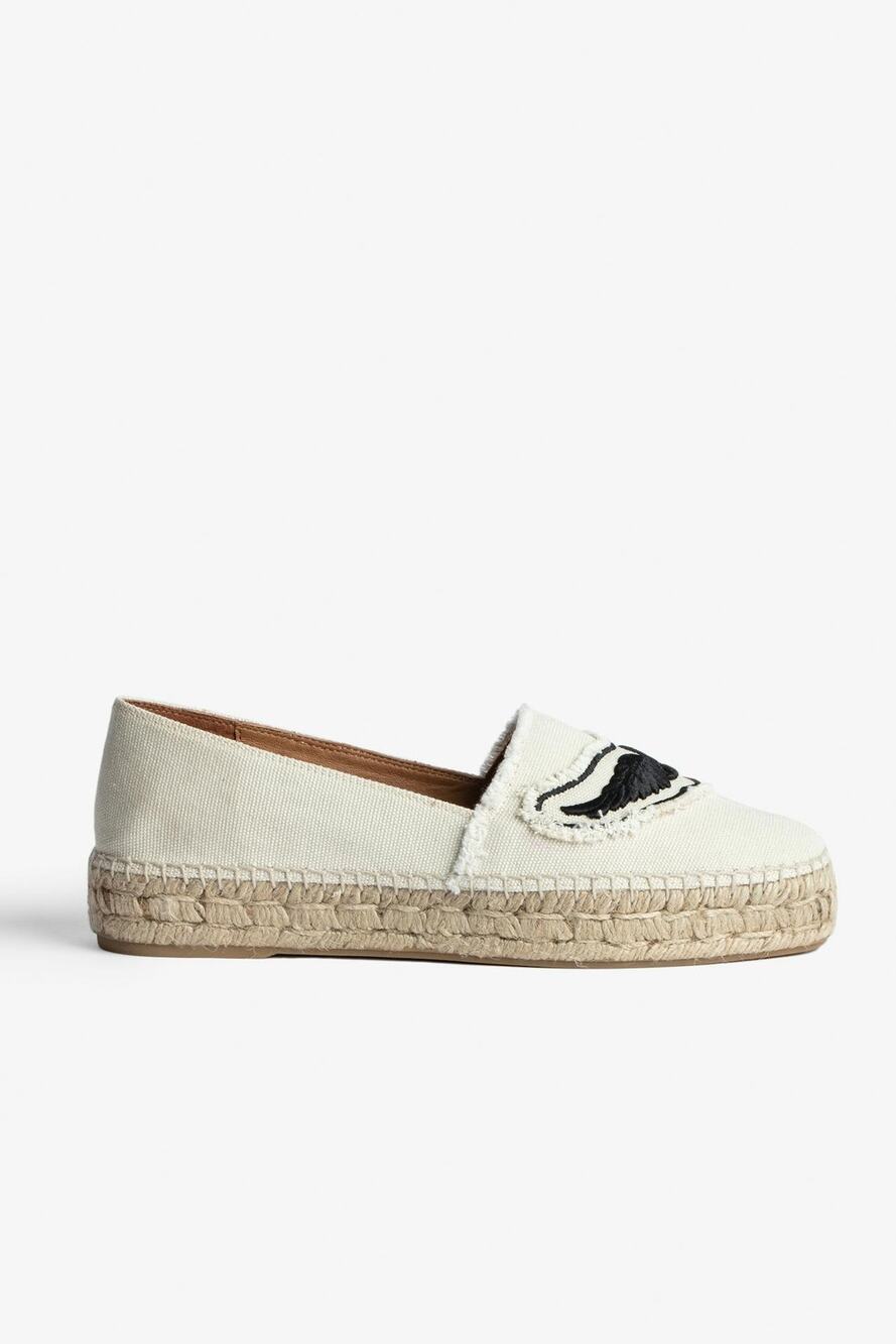 Zadig & Voltaire City Fray Wing Espadrilles NIB